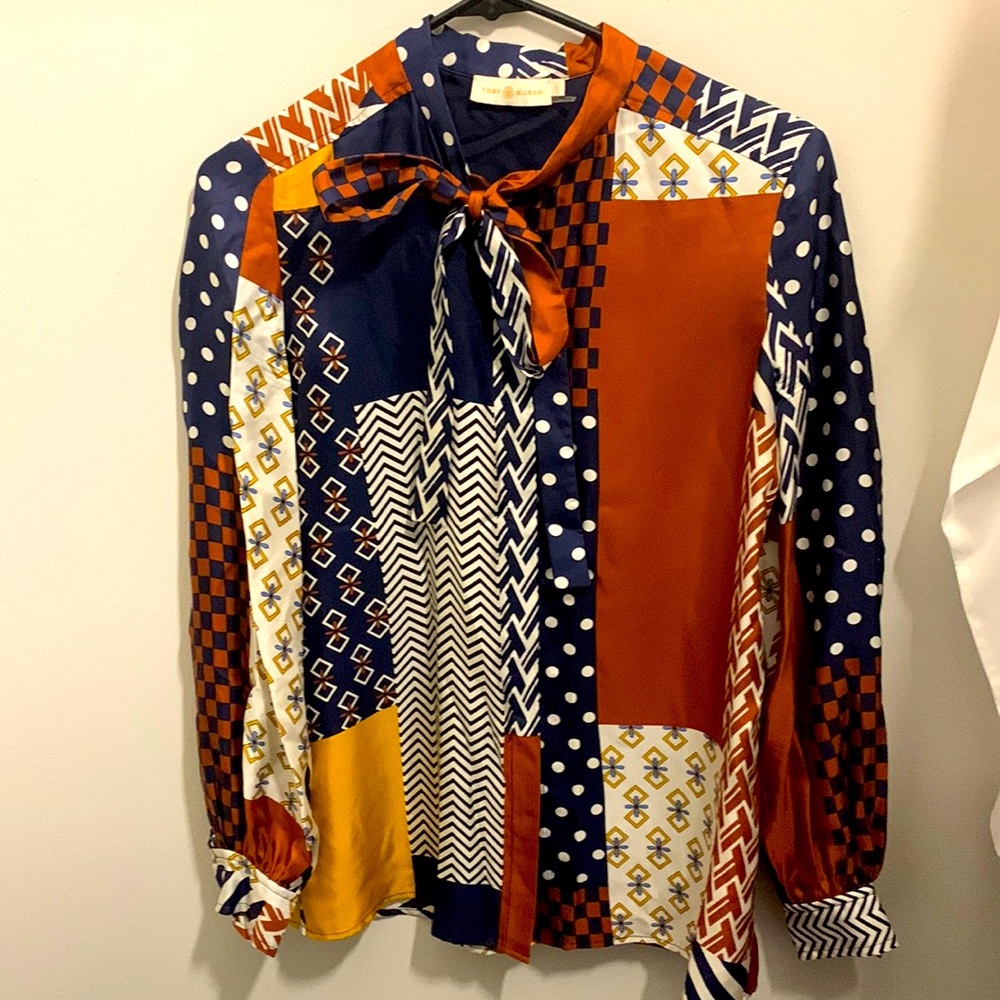 Printed Tory Burch Blouse